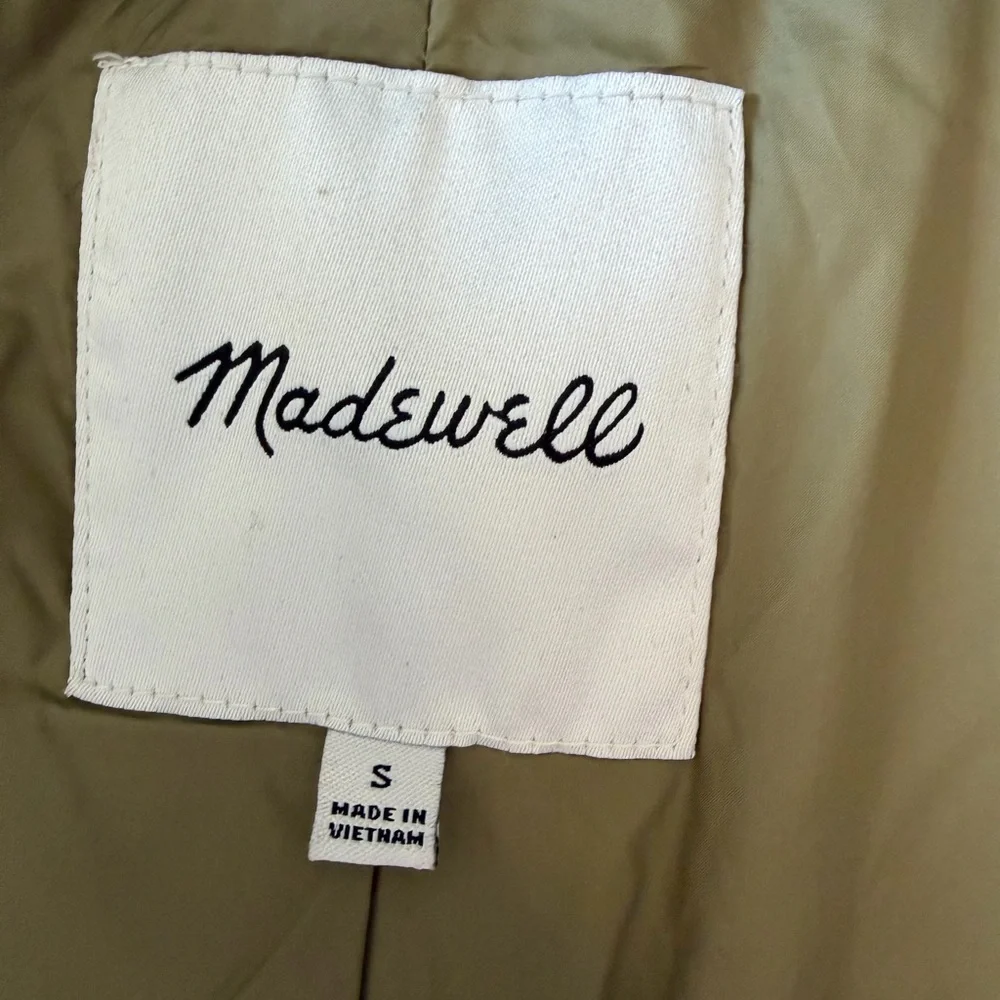 MadewellOlive Quilted Women's Jacket - Picture 2 of 3